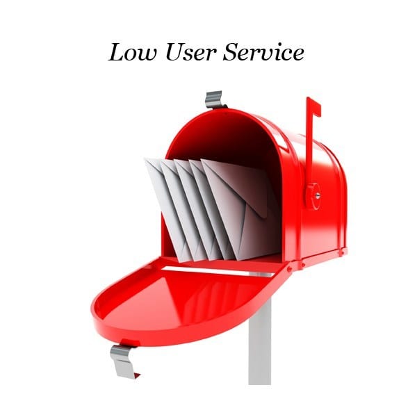 low-user service